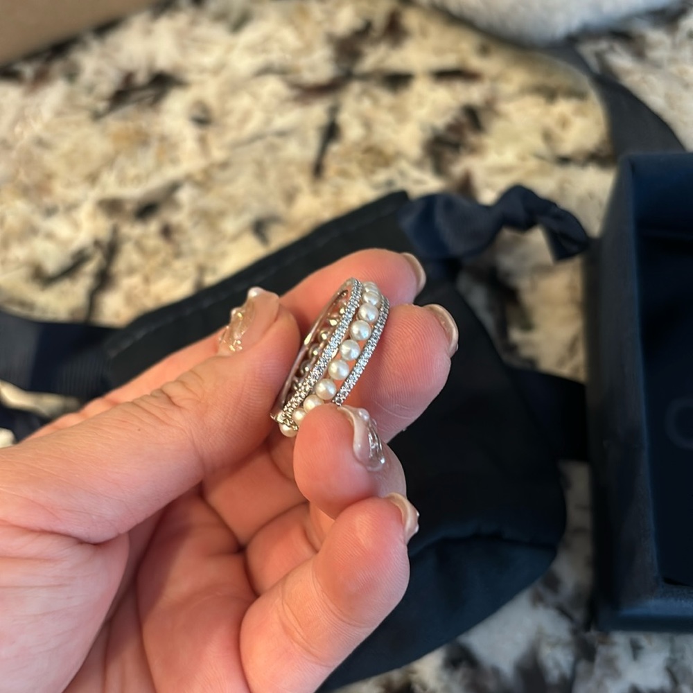 Brand new APM pearl ear cuff